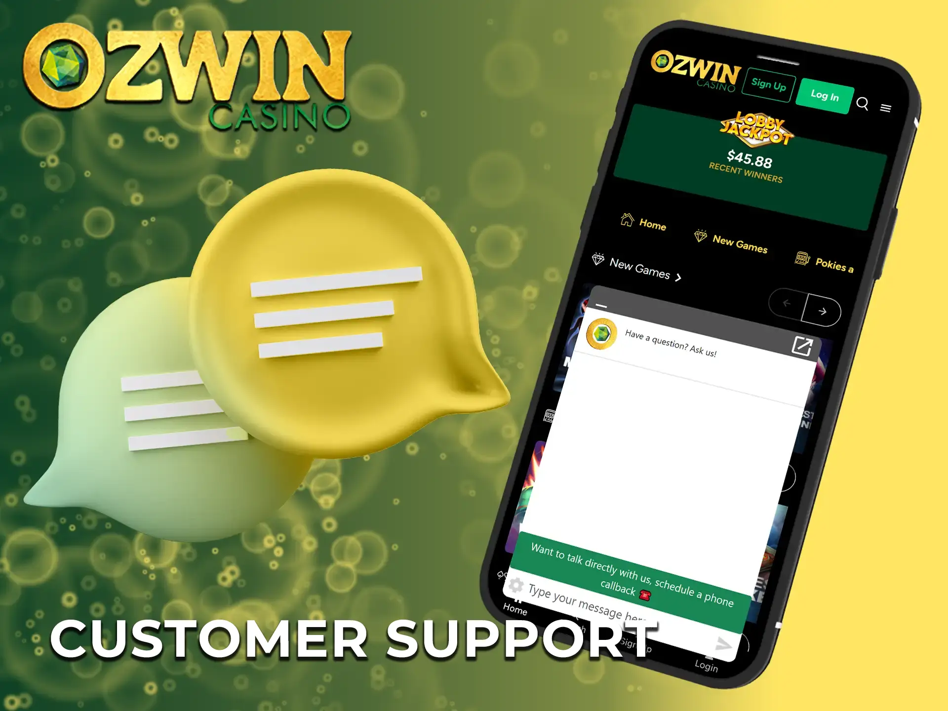 Ozwin app puts customer satisfaction first with their team of highly skilled assistants, ready to help you anytime.