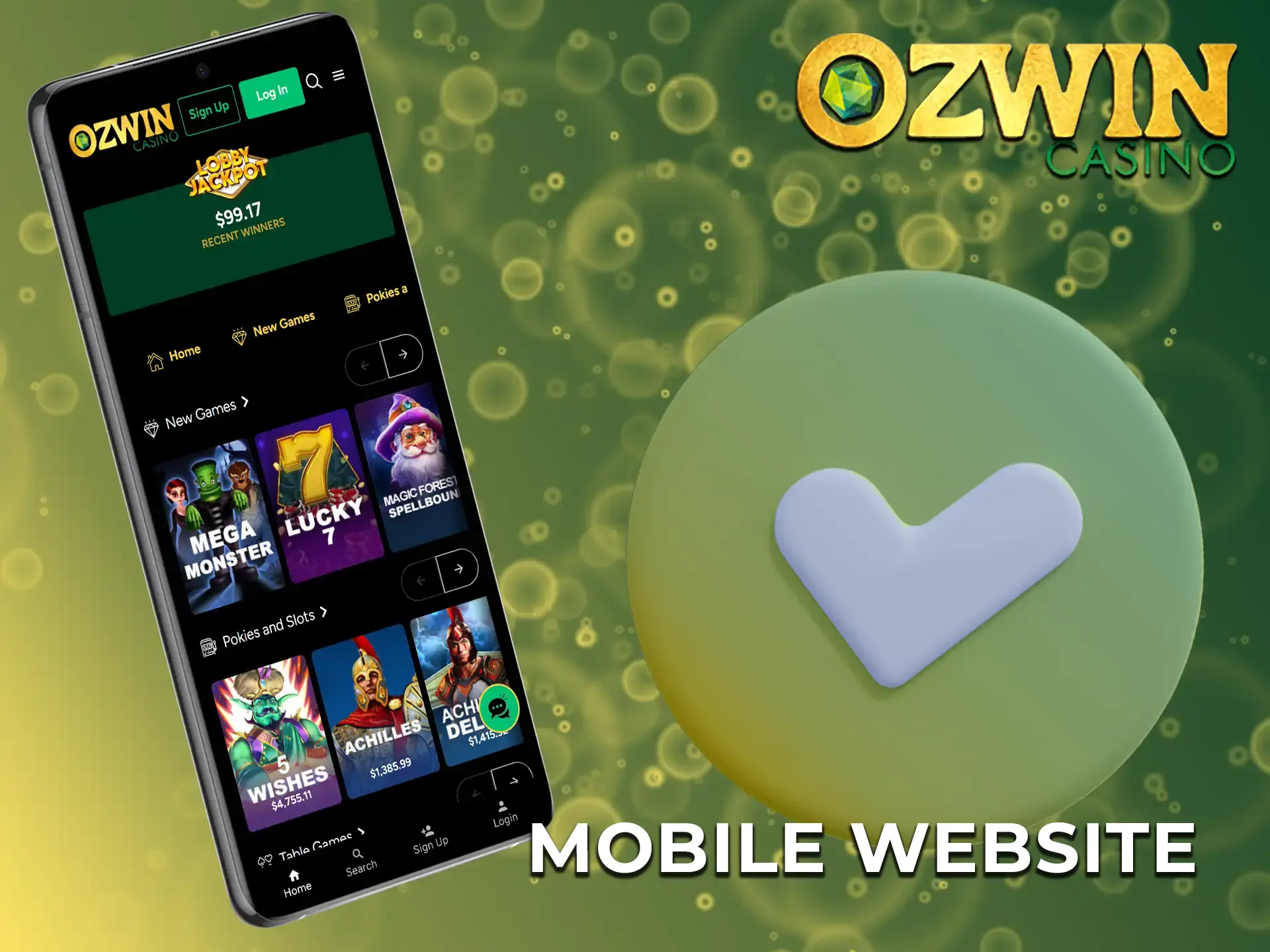 Here's a look at the benefits of choosing the mobile web version of Ozwin.